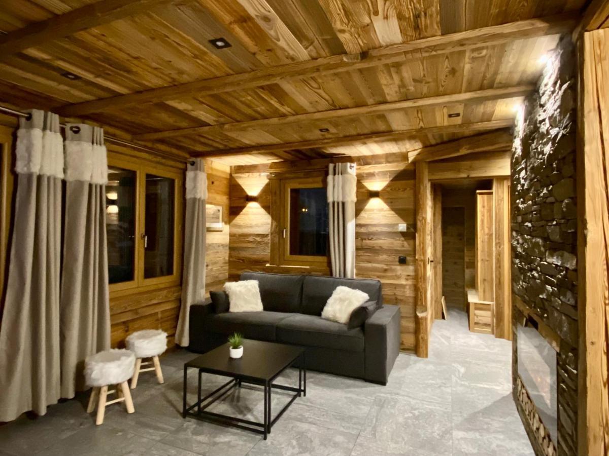 Chalet Les Cocales Residence Sejour Et Nuitees B&B - Appartement Pin Cembro Bessans Bagian luar foto