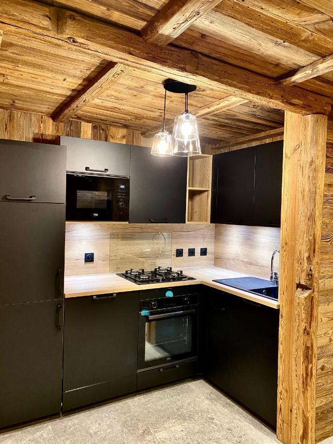 Chalet Les Cocales Residence Sejour Et Nuitees B&B - Appartement Pin Cembro Bessans Bagian luar foto