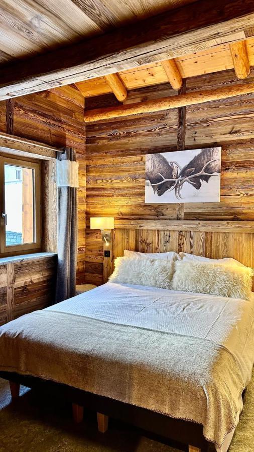 Chalet Les Cocales Residence Sejour Et Nuitees B&B - Appartement Pin Cembro Bessans Bagian luar foto