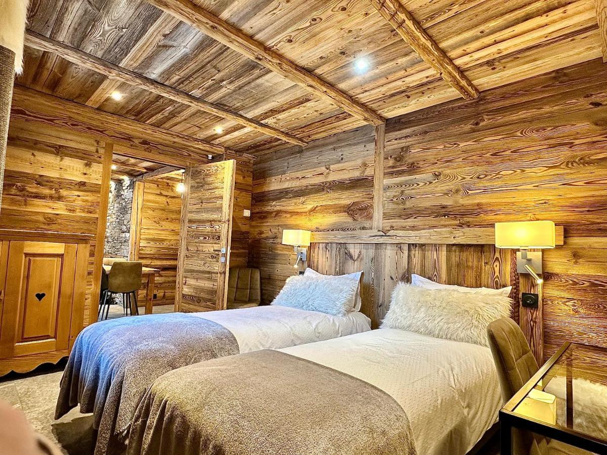 Chalet Les Cocales Residence Sejour Et Nuitees B&B - Appartement Pin Cembro Bessans Bagian luar foto