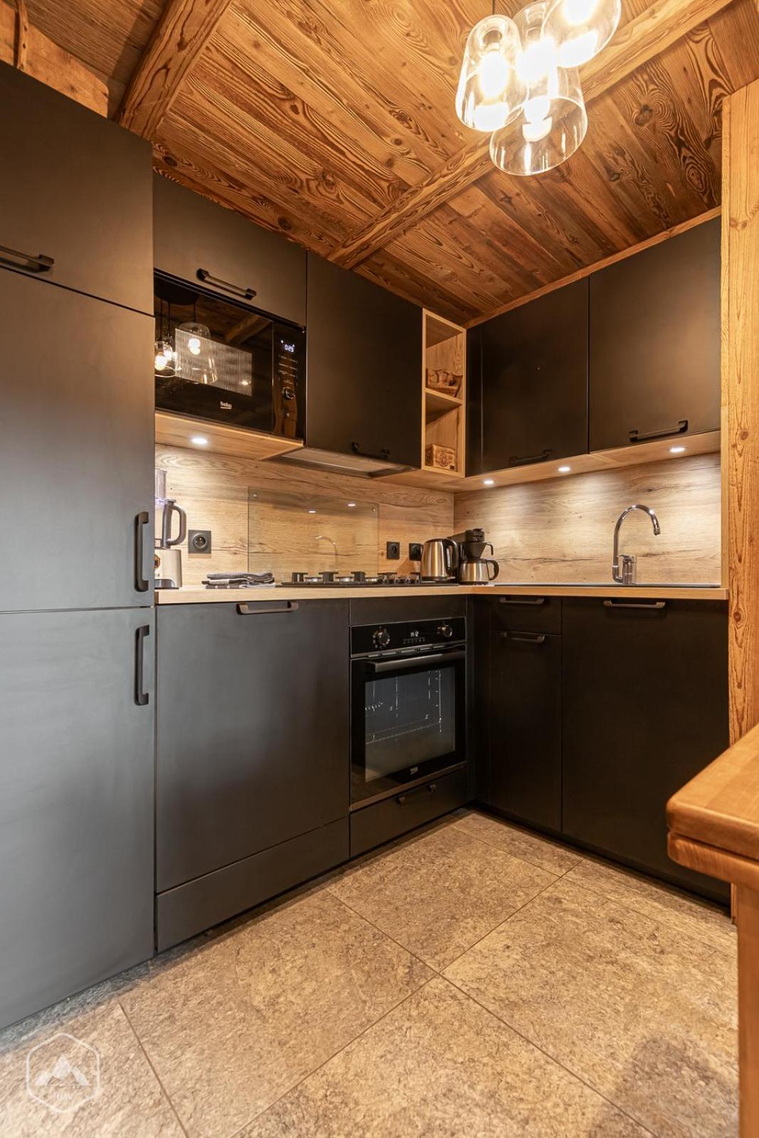 Chalet Les Cocales Residence Sejour Et Nuitees B&B - Appartement Pin Cembro Bessans Bagian luar foto