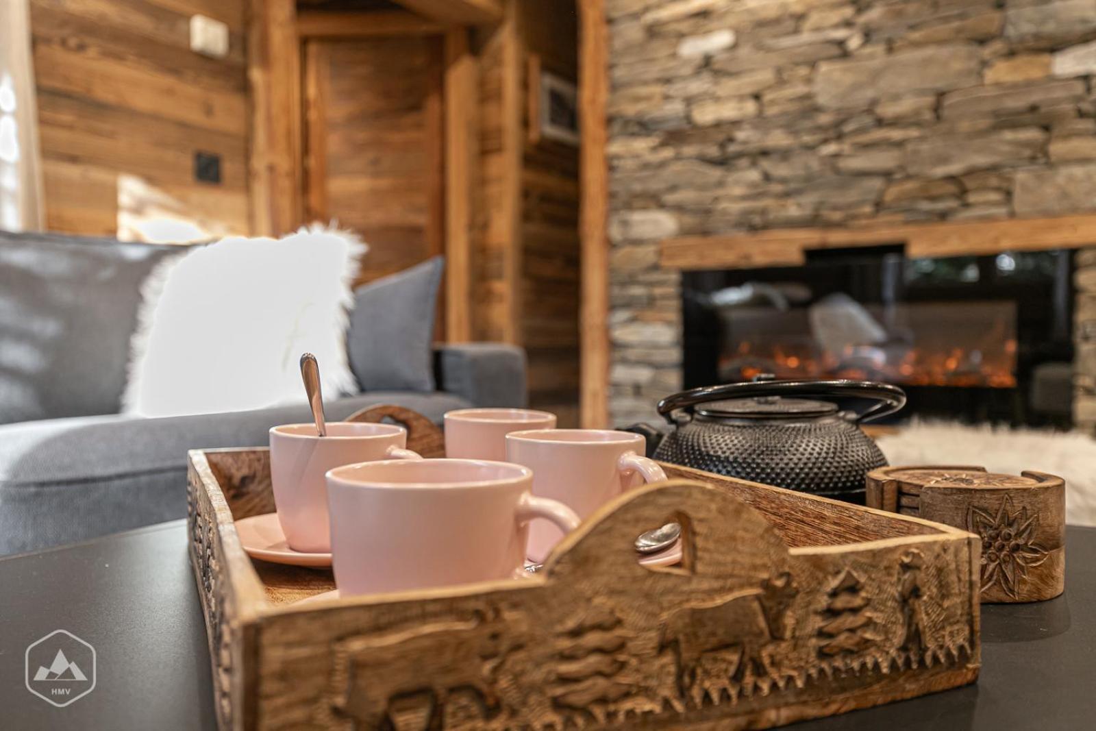 Chalet Les Cocales Residence Sejour Et Nuitees B&B - Appartement Pin Cembro Bessans Bagian luar foto
