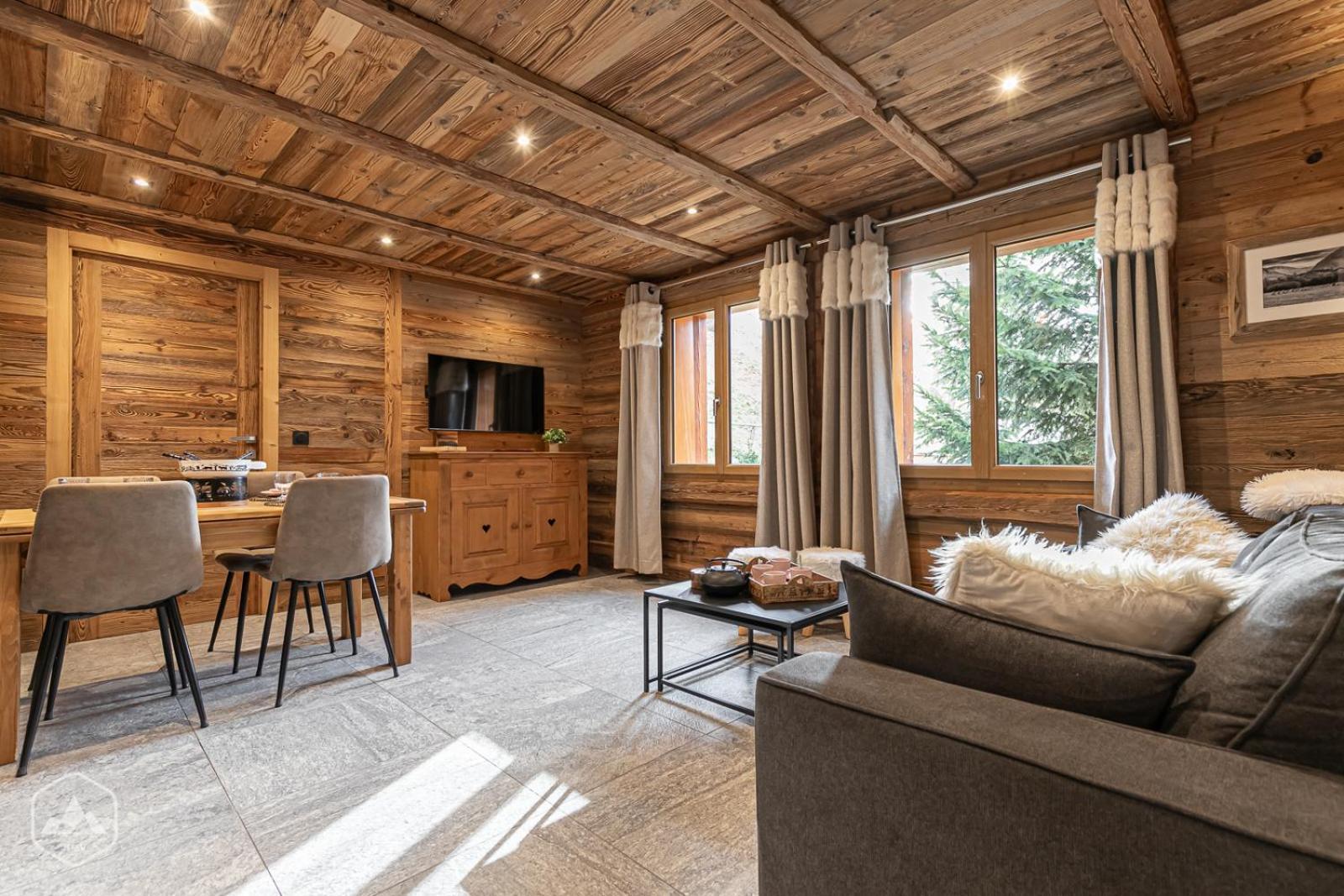 Chalet Les Cocales Residence Sejour Et Nuitees B&B - Appartement Pin Cembro Bessans Bagian luar foto